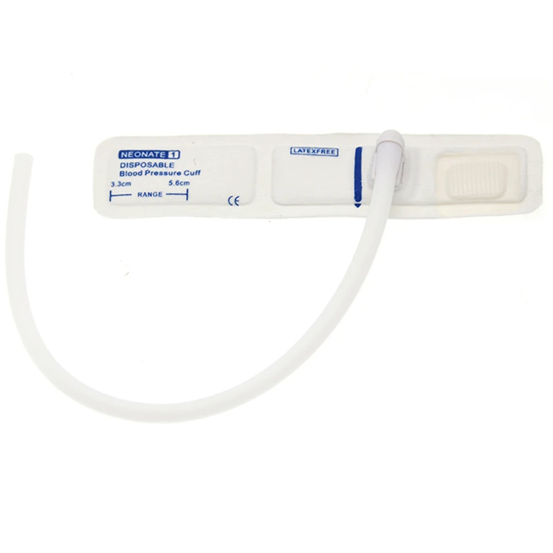 

Neonate Disposable Blood Pressure NIBP Cuff TPU With Single-Tube For Patient Monitor No.1 2 3 4 5