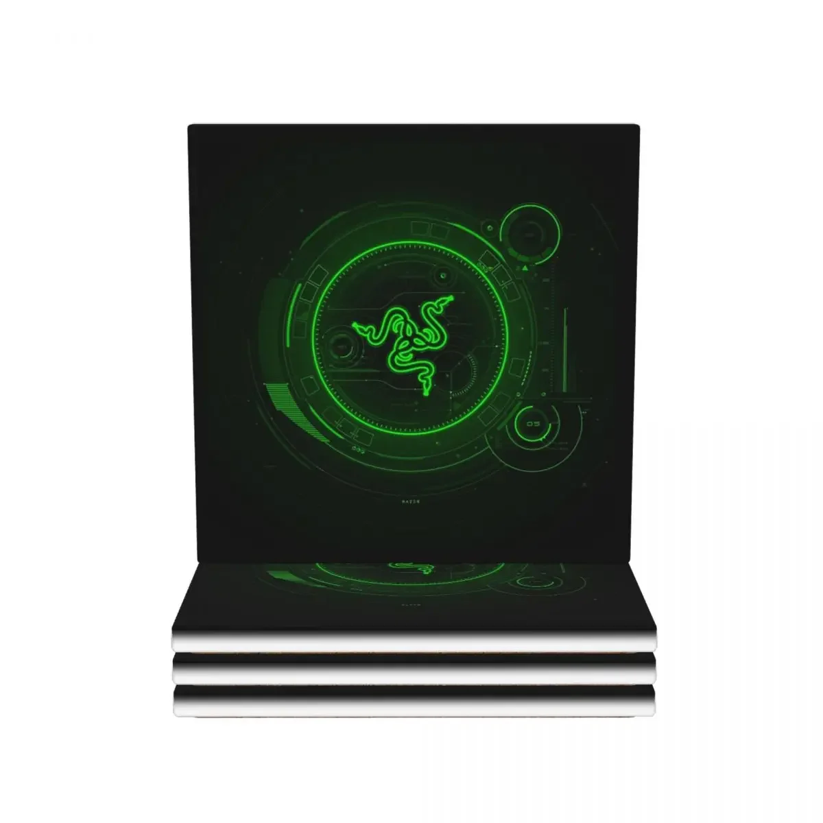 Razer Coasters Coasters Ceramics Baking Mat Table Decoration & Accessories Mat Kitchen Placemats For Dinner Table Coffee Mat