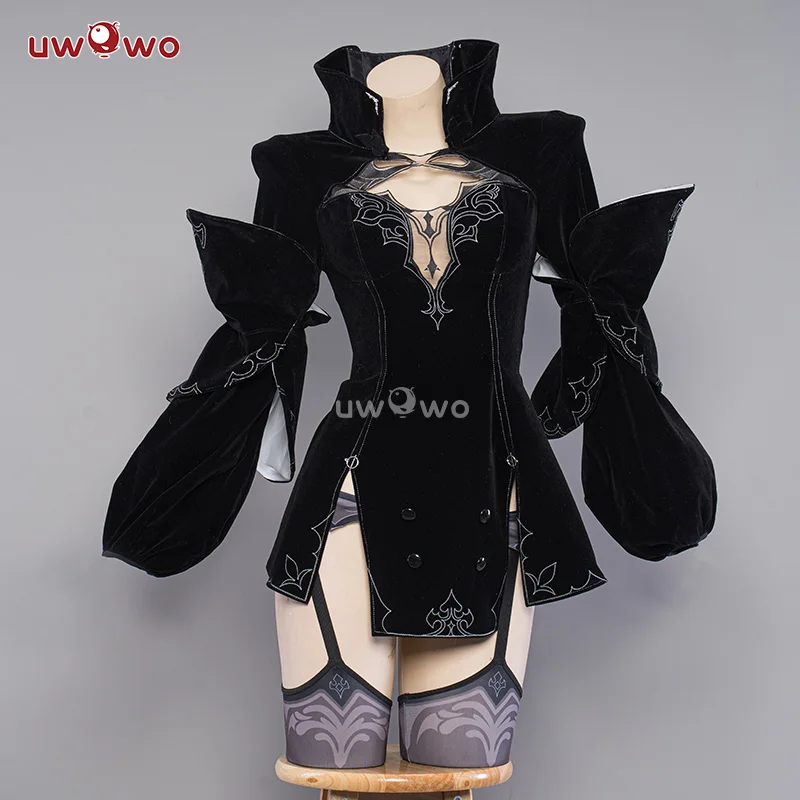 IN STOCK UWOWO Nierr: Automataa 2B Reincarnationn Alternatee Battler Outfit Cosplay Costume Dress Halloween Costumes