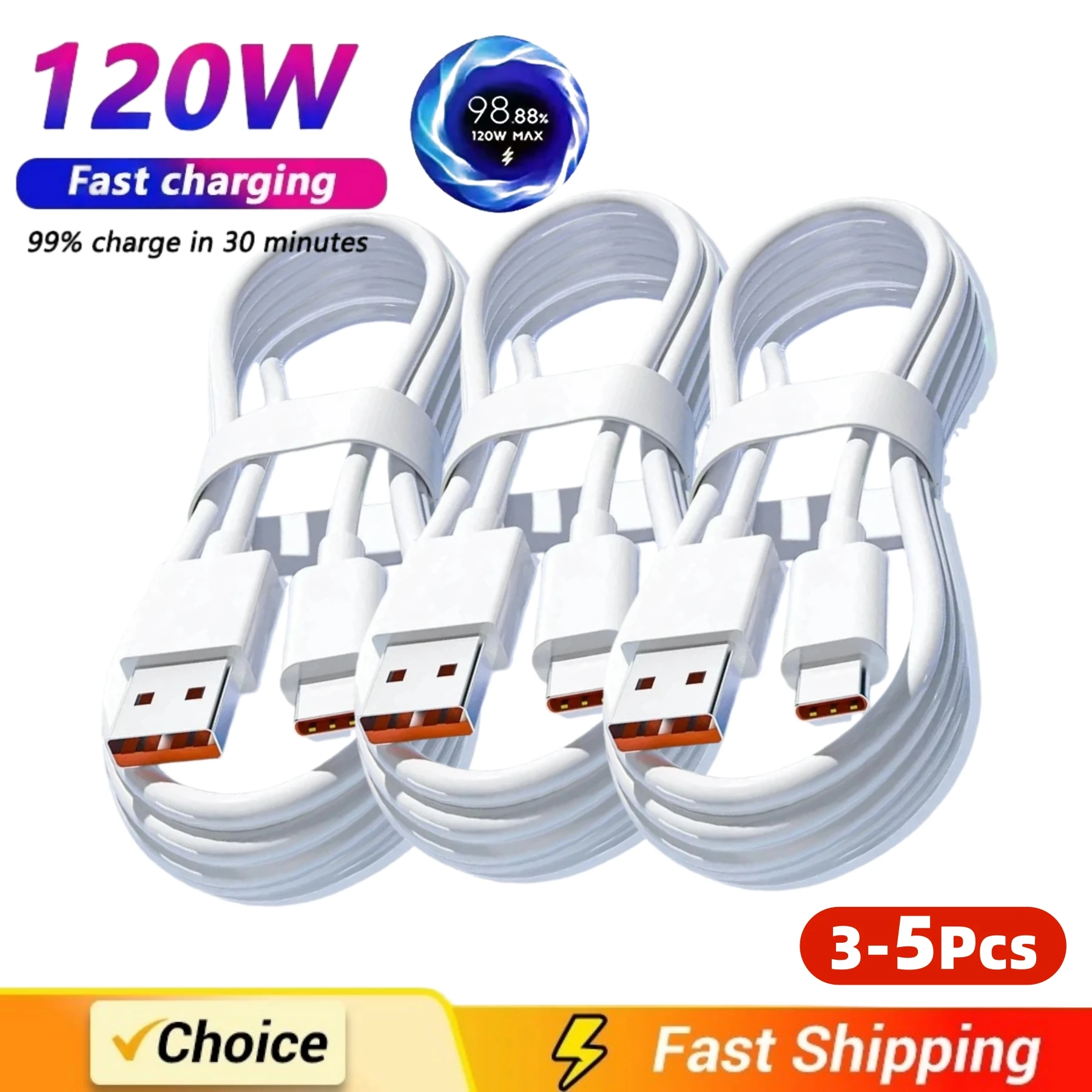 3/5Pcs 120W 6A Type…