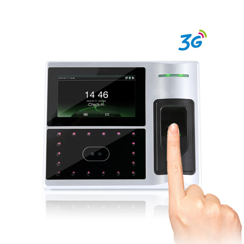 

Wireless Biometric Fingerprint And Facial Recognition Attendance Machine And Access Control System With 3G/USB/RJ45