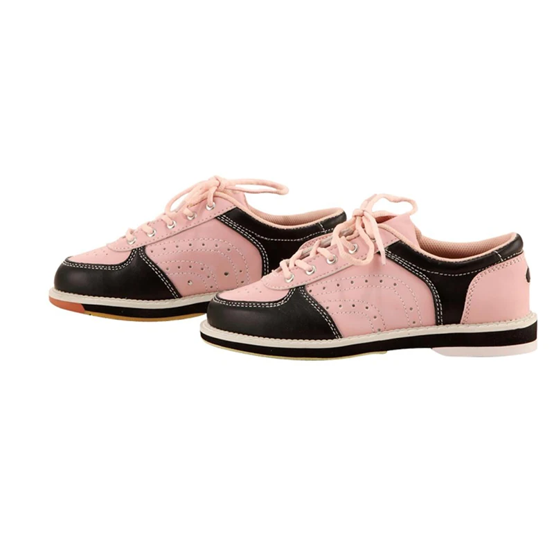 أحذية رياضية لوازم البولينج حار النساء أحذية البولينج حذاء رياضة شقة داخلي أحذية رياضية امرأة أحذية من الجلد Tenpin البولينج #2