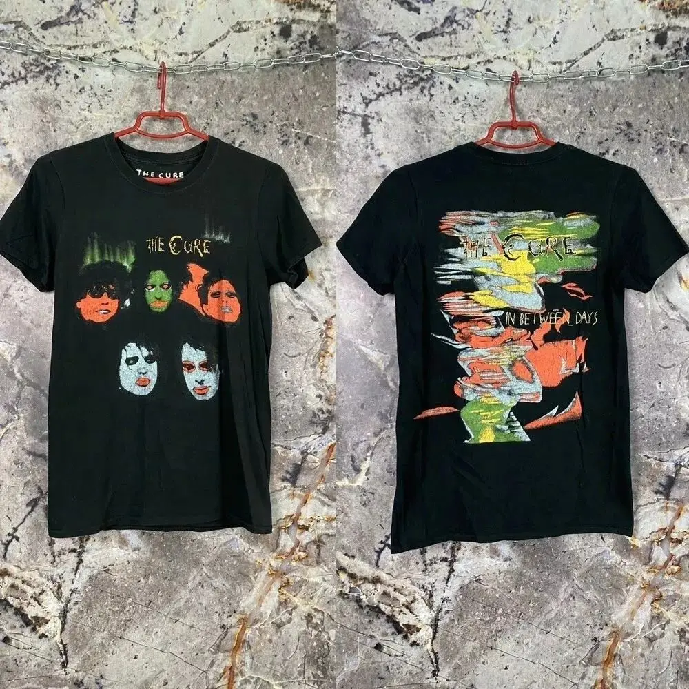 Rock-Punk-T-Shirts Retro-Band The Cure Grafik-T-Shirt Sommer Neu Vintage Lässig Locker Streetwear Print T-Shirt Fans Geschenk Unisex – Detail 7