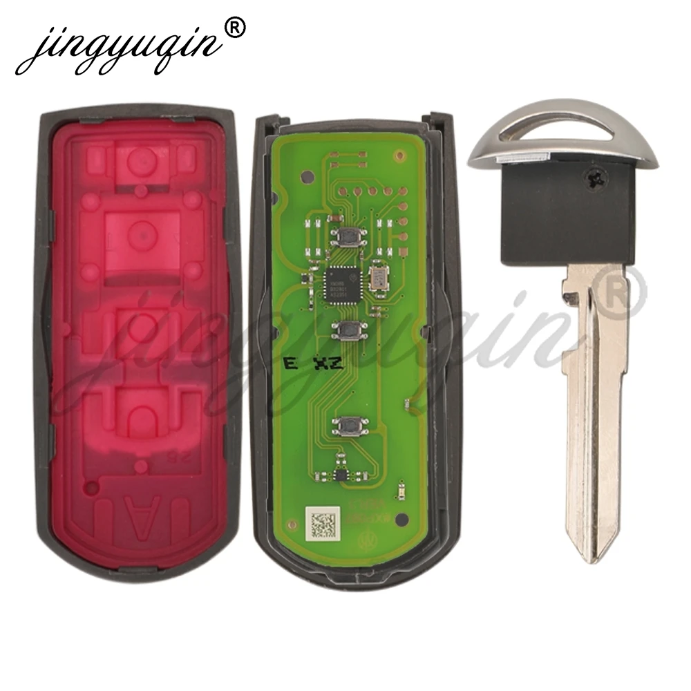 Jingyuqin 2/3 Tasten Xhorse VVDI XZMZD6EN Spezielle PCB Globale Version Smart Car Fernbedienungsschaltplatine für Mazda – Detail 8