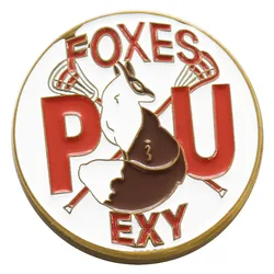 Palmetto State Stickball PSU Foxes exy goalie bestie girl young athletes players Lapel Pin Jewelry Decorate