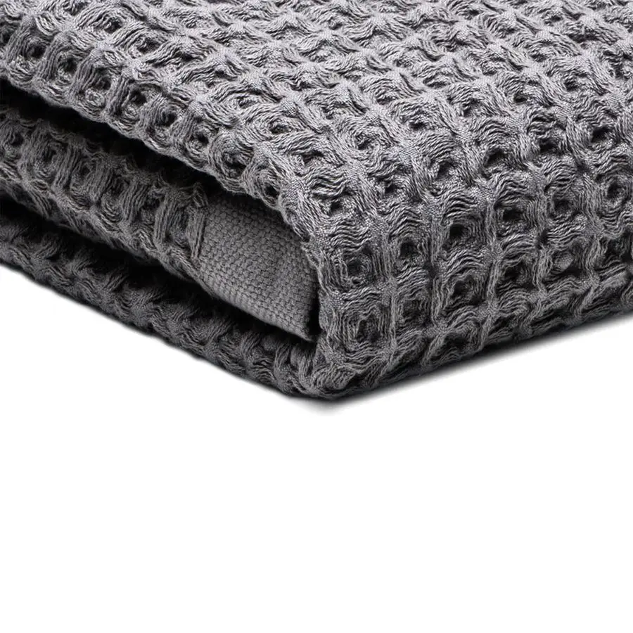 Silverthread Bath Towel Antimicrobial Towel with Silver Ion Technology Waffle Weave Design, Plush, Lightweight, and QuickDrying