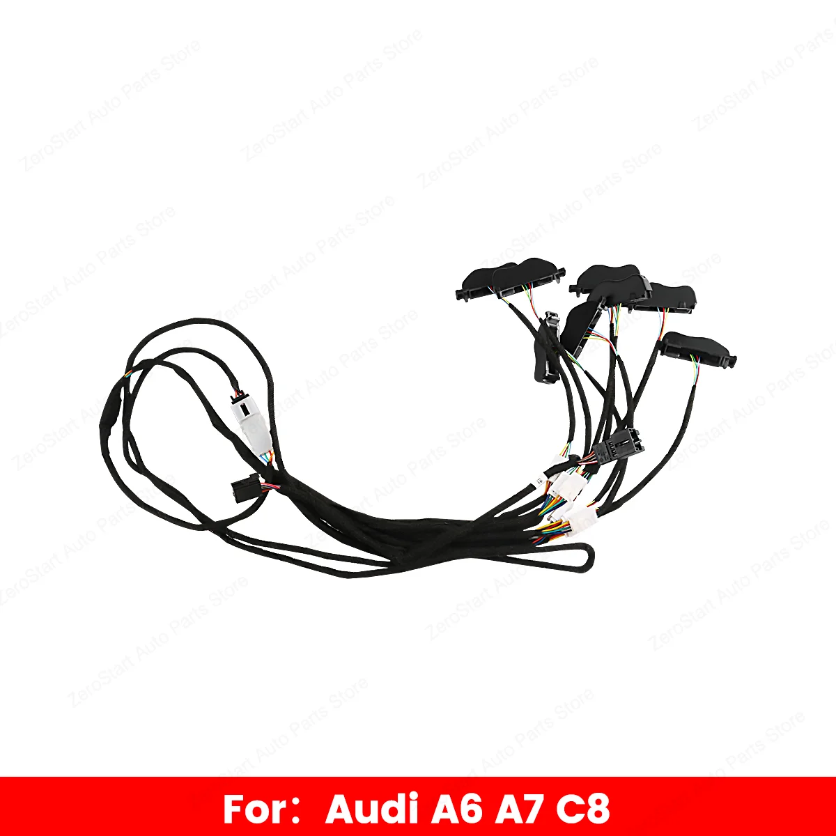 32 Multi-color LED Centrale Water Bekerhouder Licht Voor Audi A6 C8 A7 A8 Q7 Q8 2019-2023 Auto-interieur Sfeer Decoratief Licht
