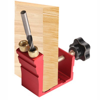 Drill Oblique Hole Locator Woodworking Positioner Drill Bit Pocket Hole Jig Kit Woodworking Inclined Hole Locator Hand Tools