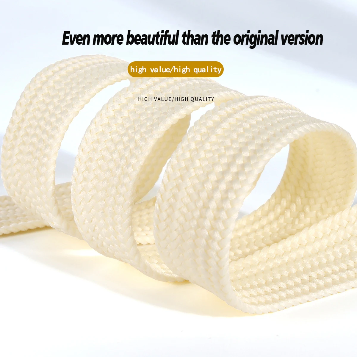 New Style 2.2cm Wide Flat Polyester Shoelaces Solid Color High-Quality High-Aesthetic Girl's Shoe Strings
