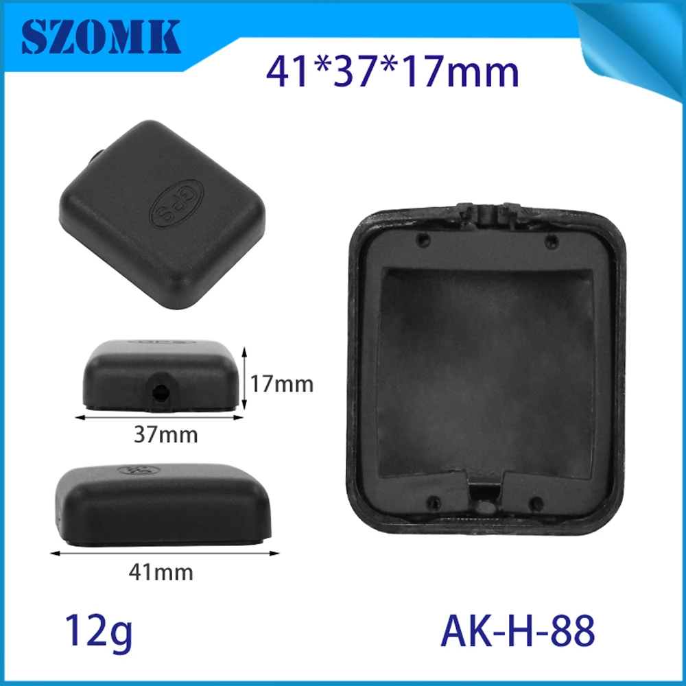 1Piece SZOMK GPS tracker locator plastic enclosure for electronics plastic housing vehicle GPS plastic casing