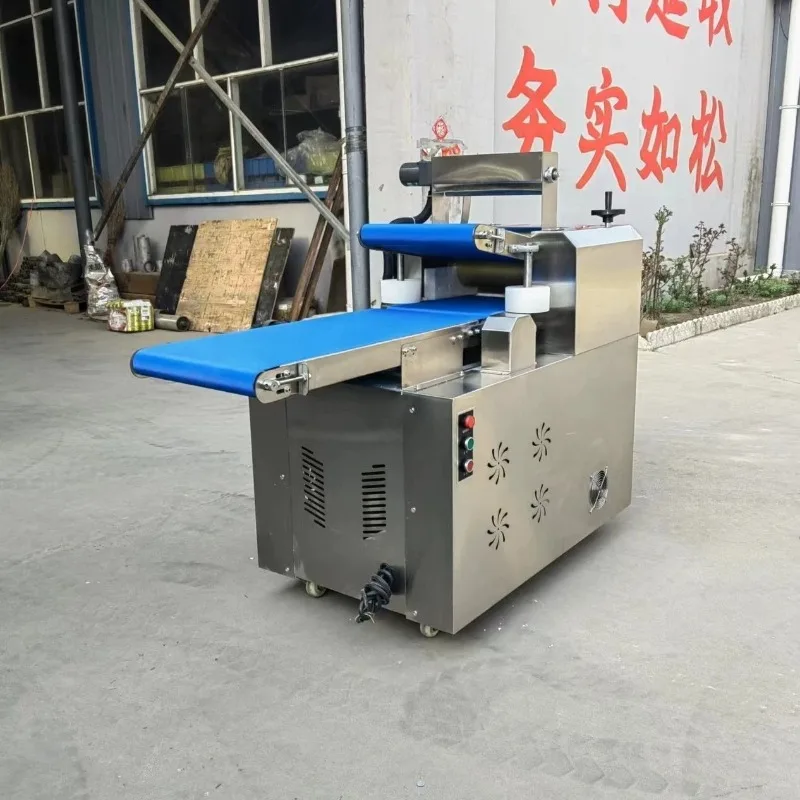 Large commercial dough press Stainless steel folding powder sprinkling counting kneading machine Automatic high-speed