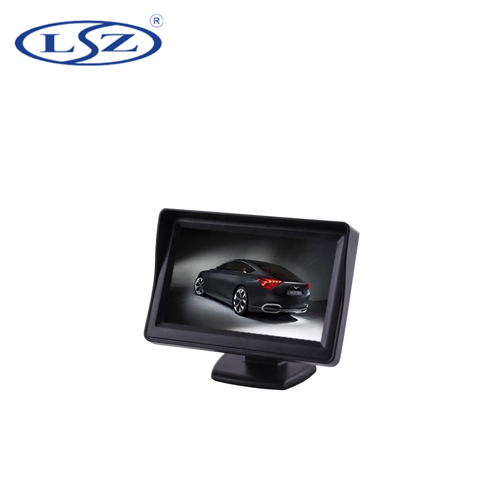 Mini 4.3 inch Vehicle Bus Car Truck Taxi Trailer Color LCD TFT TV Monitor mdvr