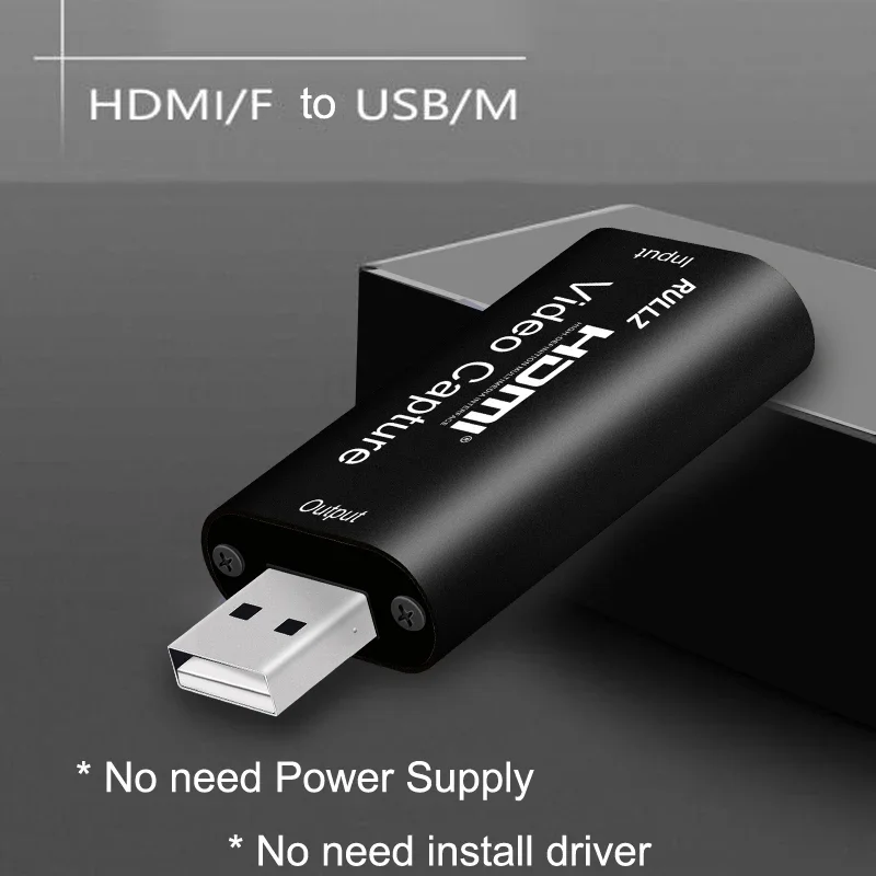 

Карта видеозахвата 4K HDMI-USB 2,0, 1080P, Type-C