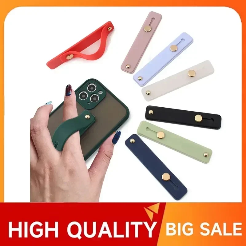 

Подставка для телефона, браслет на запястье, ручка для пальца, держатель для мобильного телефона, подставка для ручного ремешка, двухтактный цветной держатель для телефона для iPhone