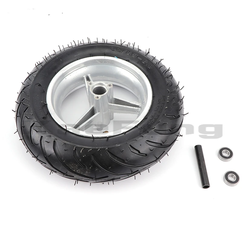Rear wheel 110/50-6.5 Front wheel 90/65-6.5 for 47cc 49cc mini off-road scooter escooter Moto tire and rim