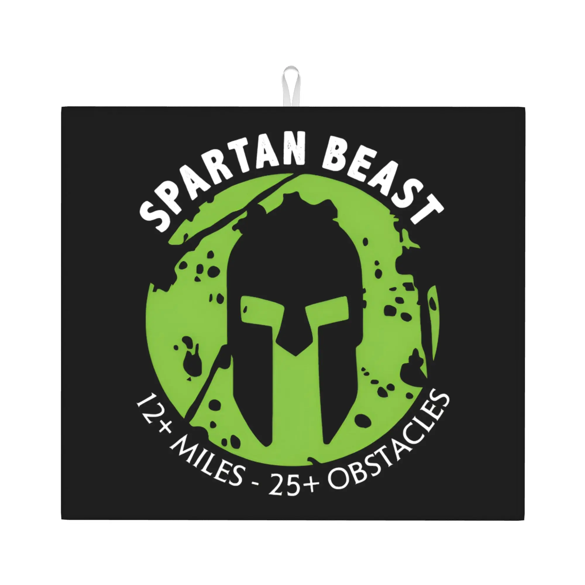 Spartan Race Sparta Race Drying Mat For Kitchen Waterproof Non‑Slip Oil Proof Reusable  Bathroom Countertop Protector Mat