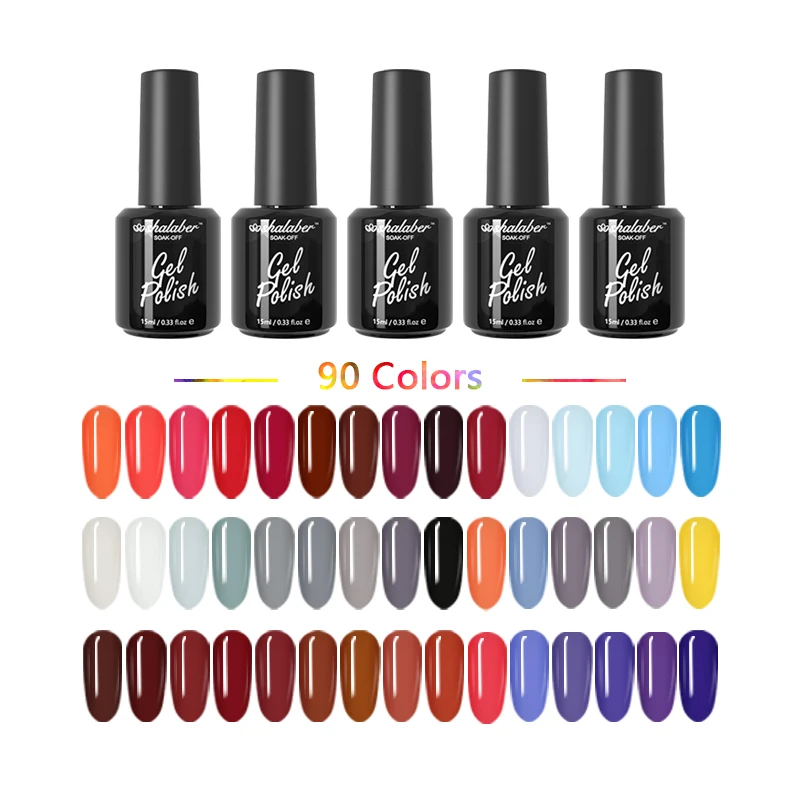 

Color Uv Gel Polish Kit Polish Gift Box Private Label Whole Set Base Top Coat Color OEM Gel Nail Polish Set