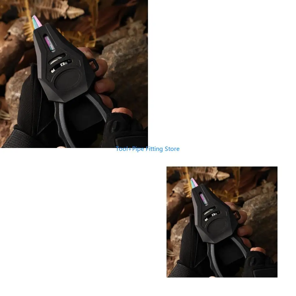 F92B 360 Rotation Fishing Line Cutter Cover Bag Rubber Fishing Tool Cutter Hook