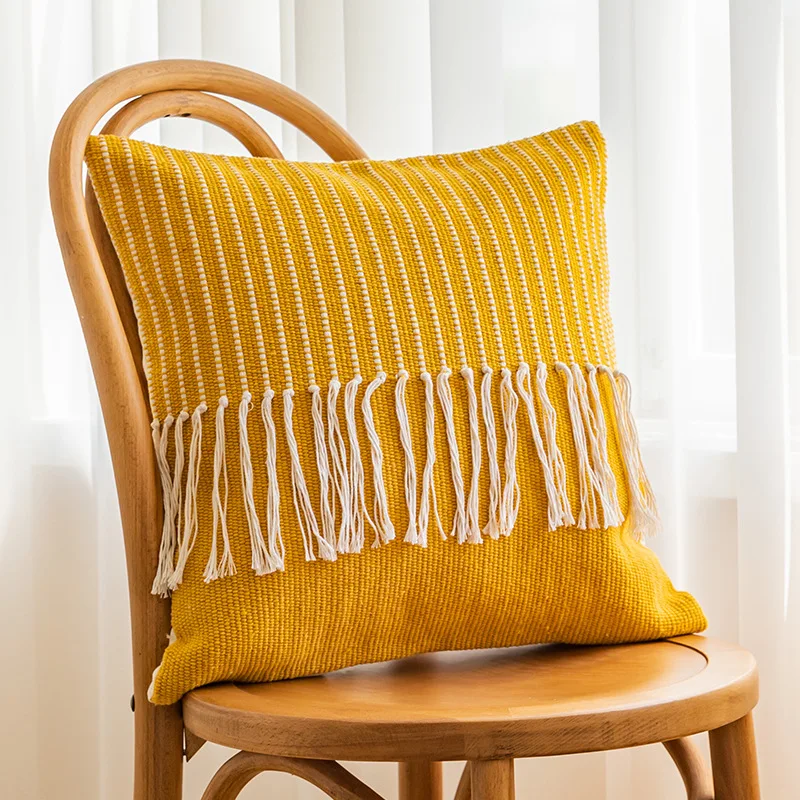 Home Decor Throw Pillow Cover Soft Solid Color 45*45cm Square Pillow Case for Couch Sofa Decorative Pillows Accessories
