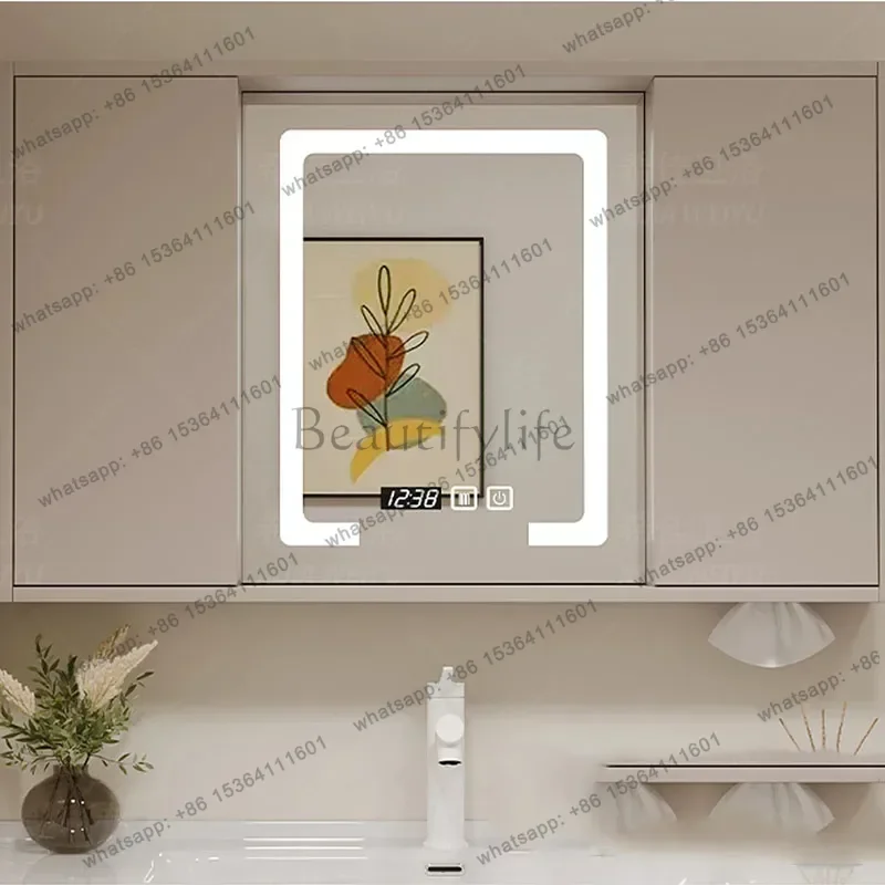 LD Display Wall Bathroom Cabinet Storage Partitions Organizer Over Makeup Cupboard Modern Decorations Archivadores