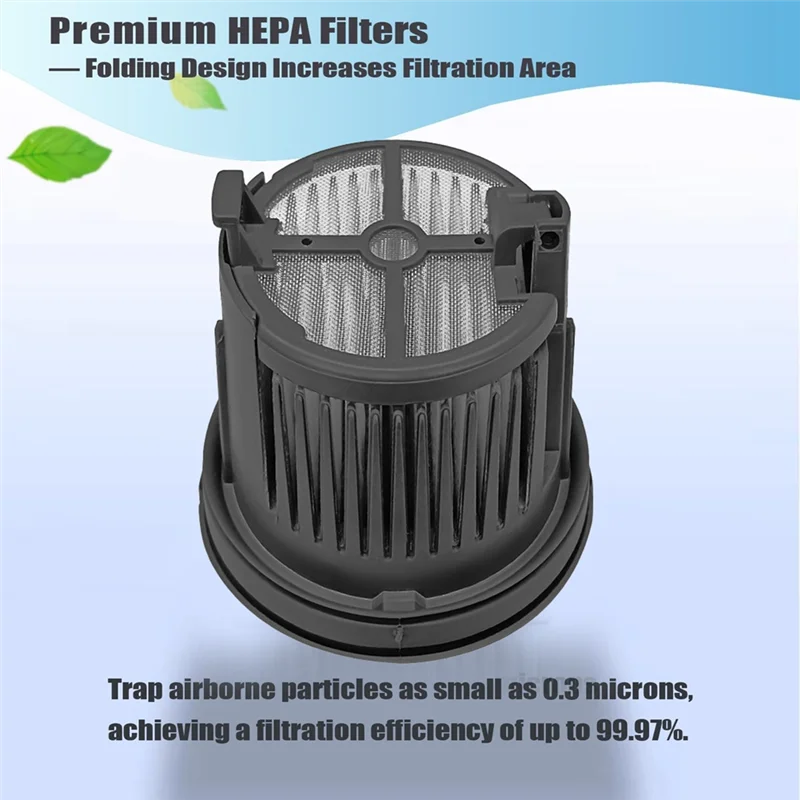 Filtro Hepa de cepillo de rodillo EAS-4PCS para accesorios para aspiradoras Mova K30, mejora la eficiencia de limpieza