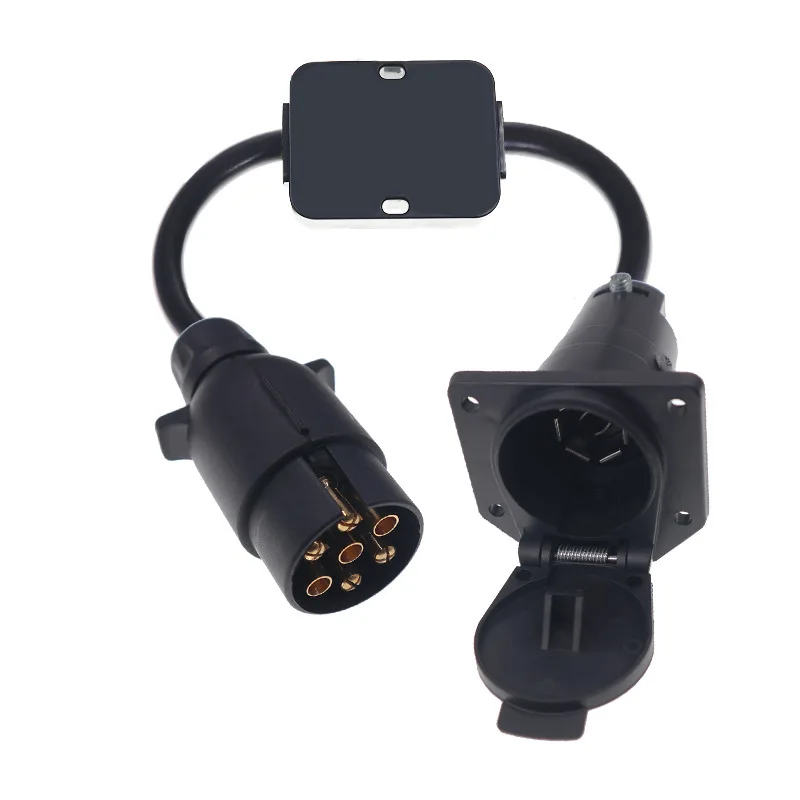 TM8086B American 7-pin to European to 13-core separation of brake light line, tail light line separation