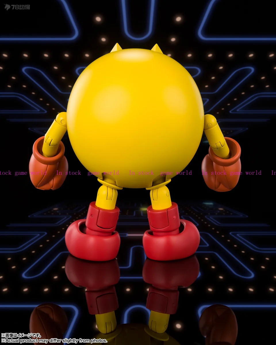 متوفر في المخزون بانداي S.H.Figuarts Pac-Man PAC-MAN لعبة شخصيات الحركة نموذج لعبة مجموعة هدية #1