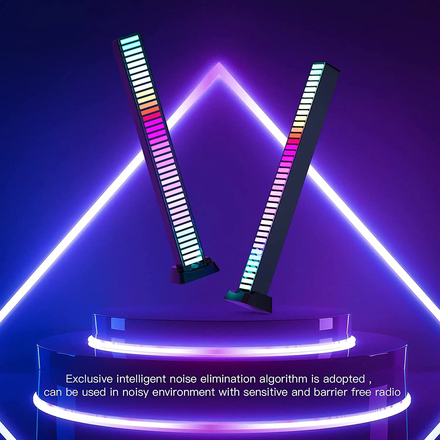 LED Rhythm Night Light RGB Music sync Bluetooth APP Control Pickup Light Computer TV Party Music Atmosphere Light