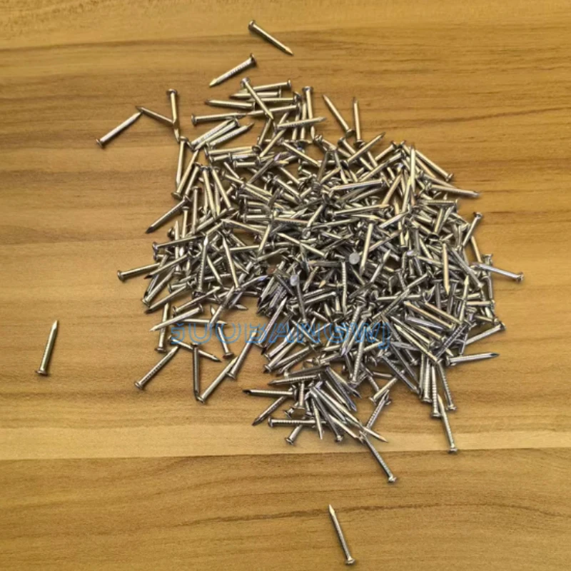 

304 Stainless Steel Screw Woodworking Nails Round Nails Cement Wall Nails Lengthened Small Nails Concrete Screw 0.5/0.8-6.0 Inch