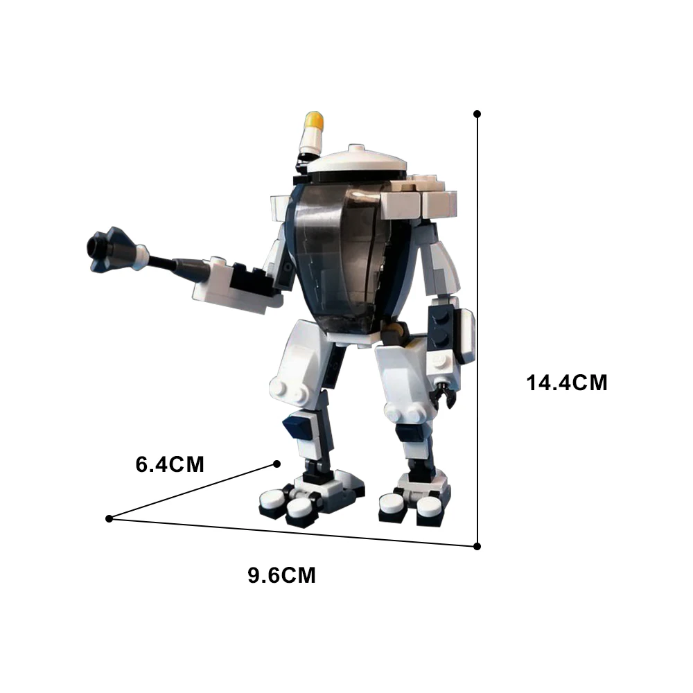 MOC-151757 새우 세트 서브나티카 빌딩 블록, 항해 군함 차량 모델 벽돌 조립 장난감, 창의적인 어린이 선물