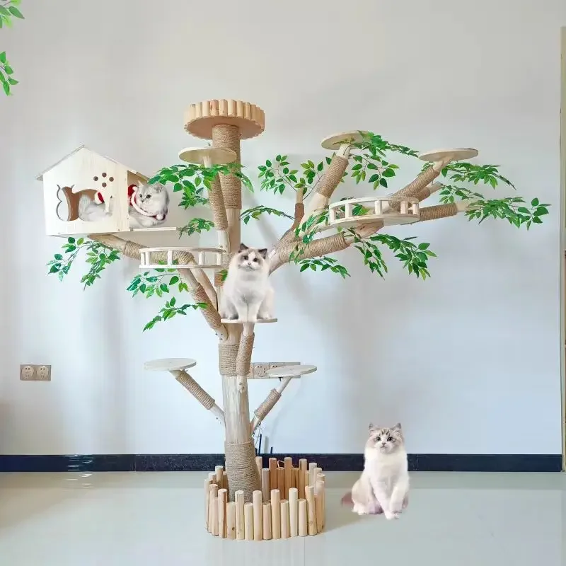 Factory Direct Tower Craft Cat Tree Scrapers For Cats