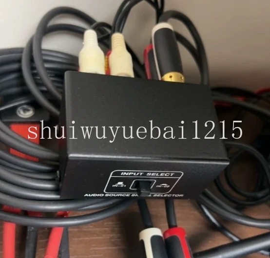 2 in 1 out or 1 in 2 out, audio source signal selection switcher, earphone, speaker switcher, no output loss