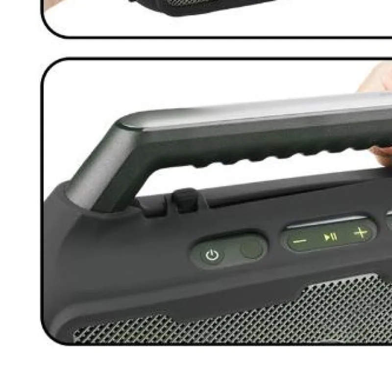 

Портативный чехол для колонки Soundcore Boom 2 с регулируемым плечевым ремнем, дорожный чехол для колонки, противоскользящий и устойчивый к царапинам.