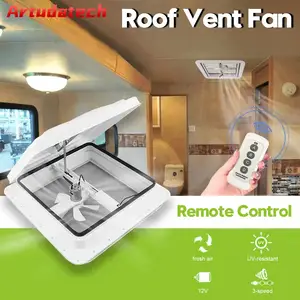 Artrudotech Roof Ventilation with Remote Control, Camper Motorhome RV Exhaust Fan, Caravan Clearly, 14 9 Main Sales Caravans - №8