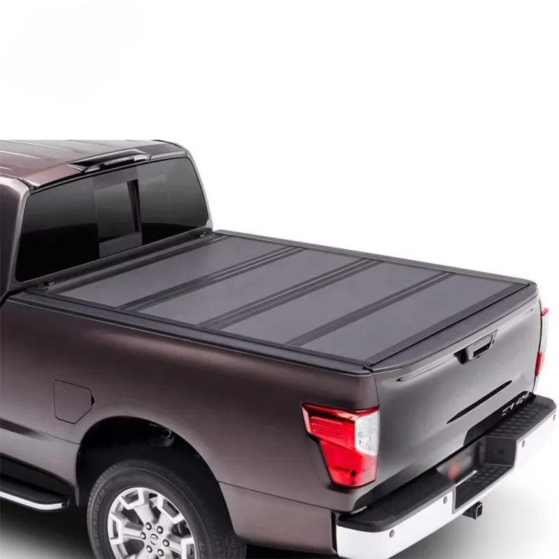 

Factory Pickup 4x4 Hard Four Fold Tri-fold Cover High Quality Tonneau Cover for Navara Np300 Dmax Tonneau Cover