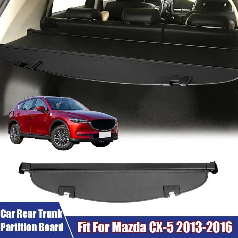 

Car Rear Trunk Partition Board Security Shade Shield Curtain Retractable Cargo Cover Fit For Mazda CX-5 2013 2014 2015 2016