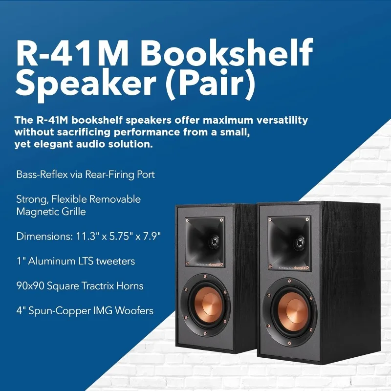 Reference 5.2 Heimkinosystem, Bundle 2X R-625FA Stand 2X R-12SW Subwoofer, R-52C Center, R-41M Bücherregal Sp