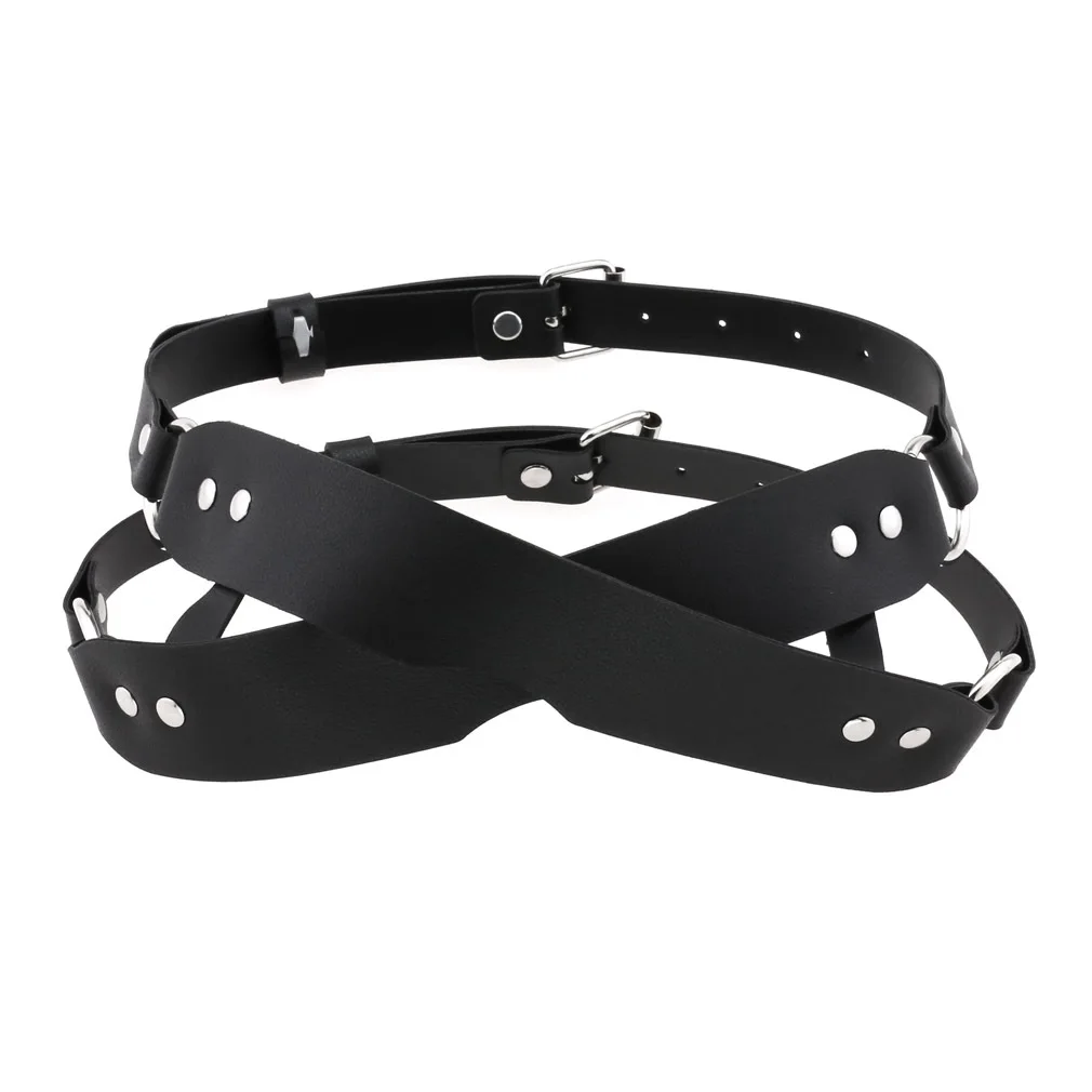 Role Play Punk Simple Personality Cross Fun Blindfold Party Masquerade Men And Women Game Decorative Cosplay Blindfold Mask