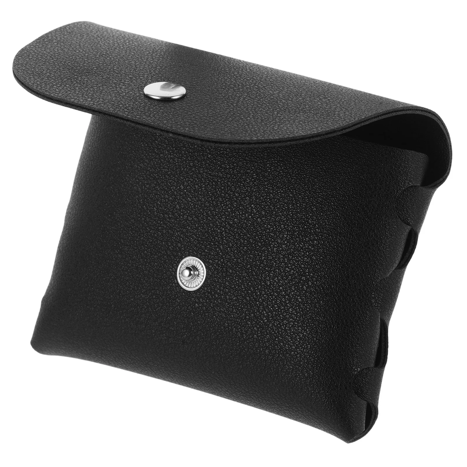 Schwarze faltbare Brillenhülle mit weichem Futter, wasserdichter Brillenetui-Organizer für Sonnenbrillen, Lesebrillen, schützende Aufbewahrung