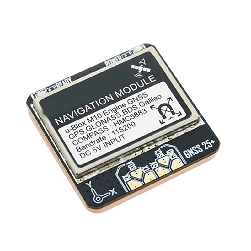 

GNSS Pro GPS Module 10HZ Rate Built-In Ceramic Antenna For RC FPV Freestyle Drone DIY Parts With Compass GPS