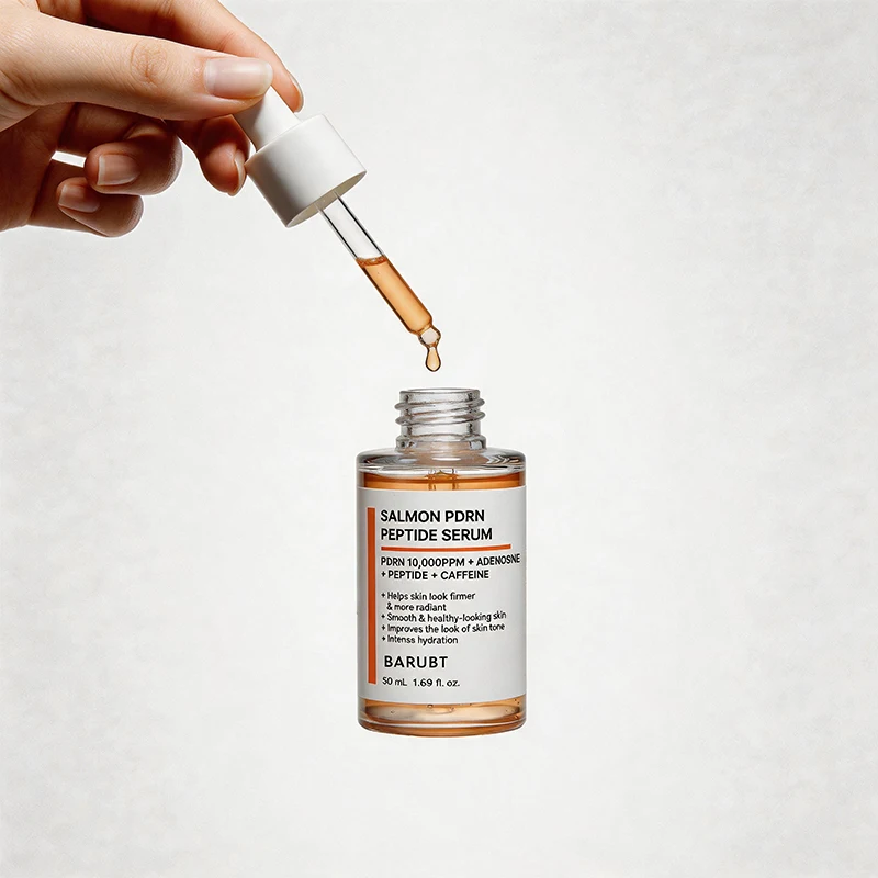 Esens PDRN Salmon Korea, Serum Wajah Ringan dengan Peptida Tembaga dan Centella untuk Melembapkan, Memperbaiki, Menghidrasi, dan Mencerahkan Kulit untuk Perawatan Harian.