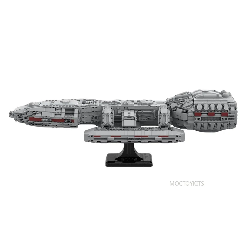 Battlestar Galactica модель MOC строительные блоки пространство DIY сборка кирпичей коллекция дисплей креативные рождественские игрушки подарки 2222 шт.