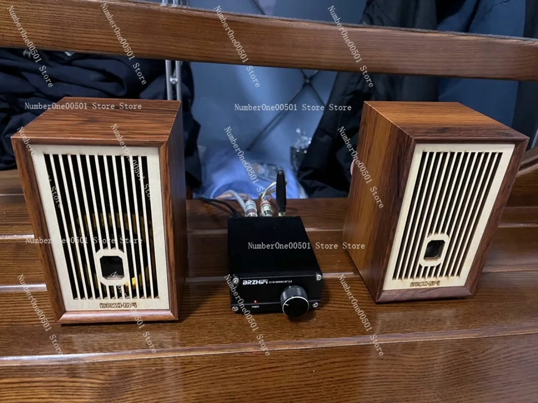 

Small passive speaker, fever grade home bookshelf, computer desktop, Bluetooth speaker, amplifier set