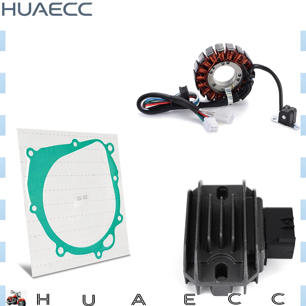 

Для Kawasaki KSF400 KFX400 2003-2006 катушка статора + прокладка + регулятор выпрямителя