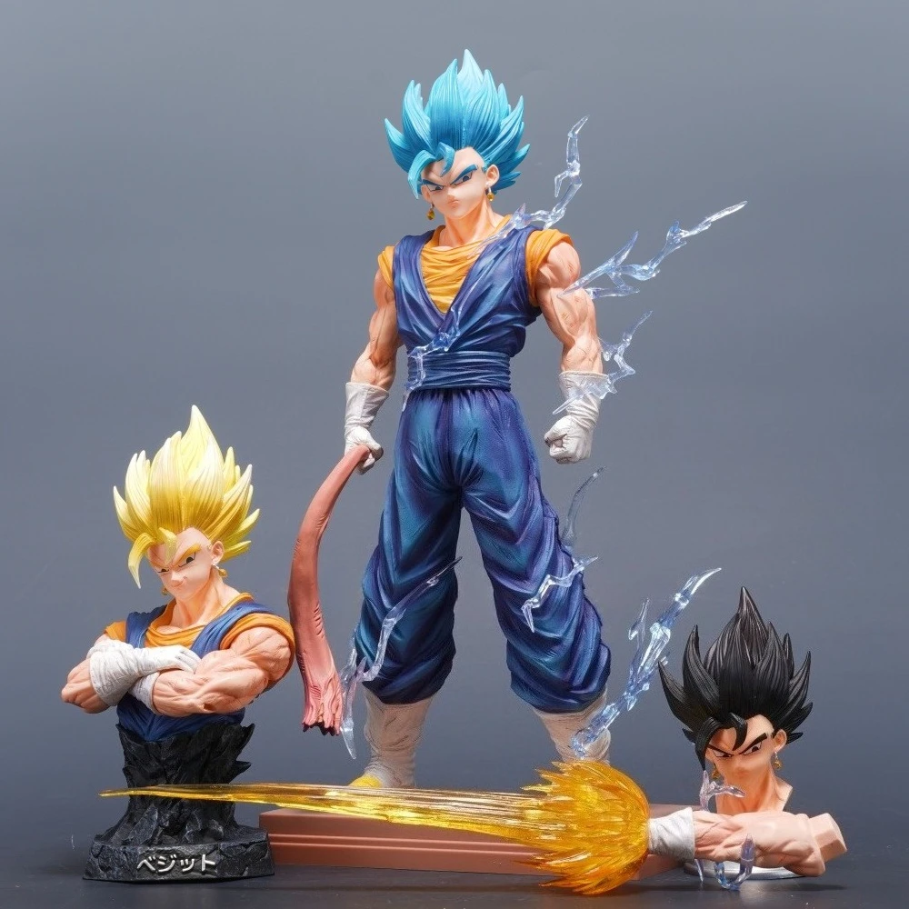 32cm/12.6in Anime Dragon Ball Figure Vegetto Action Figures Pvc Statue Desktop Ornamen Collection Model Toys Gifts