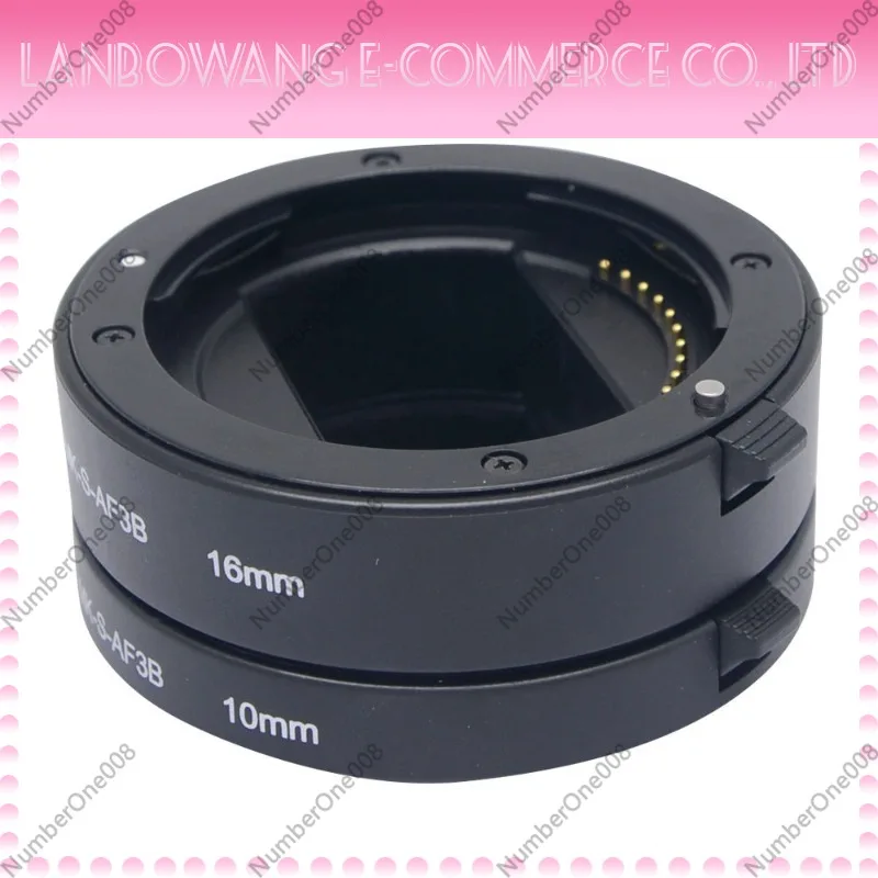 For Meike MK-S-AF3B Auto Focus Macro Extension Close Up Adapter Ring for Sony E FE Mount Mirrorless Camera view 3