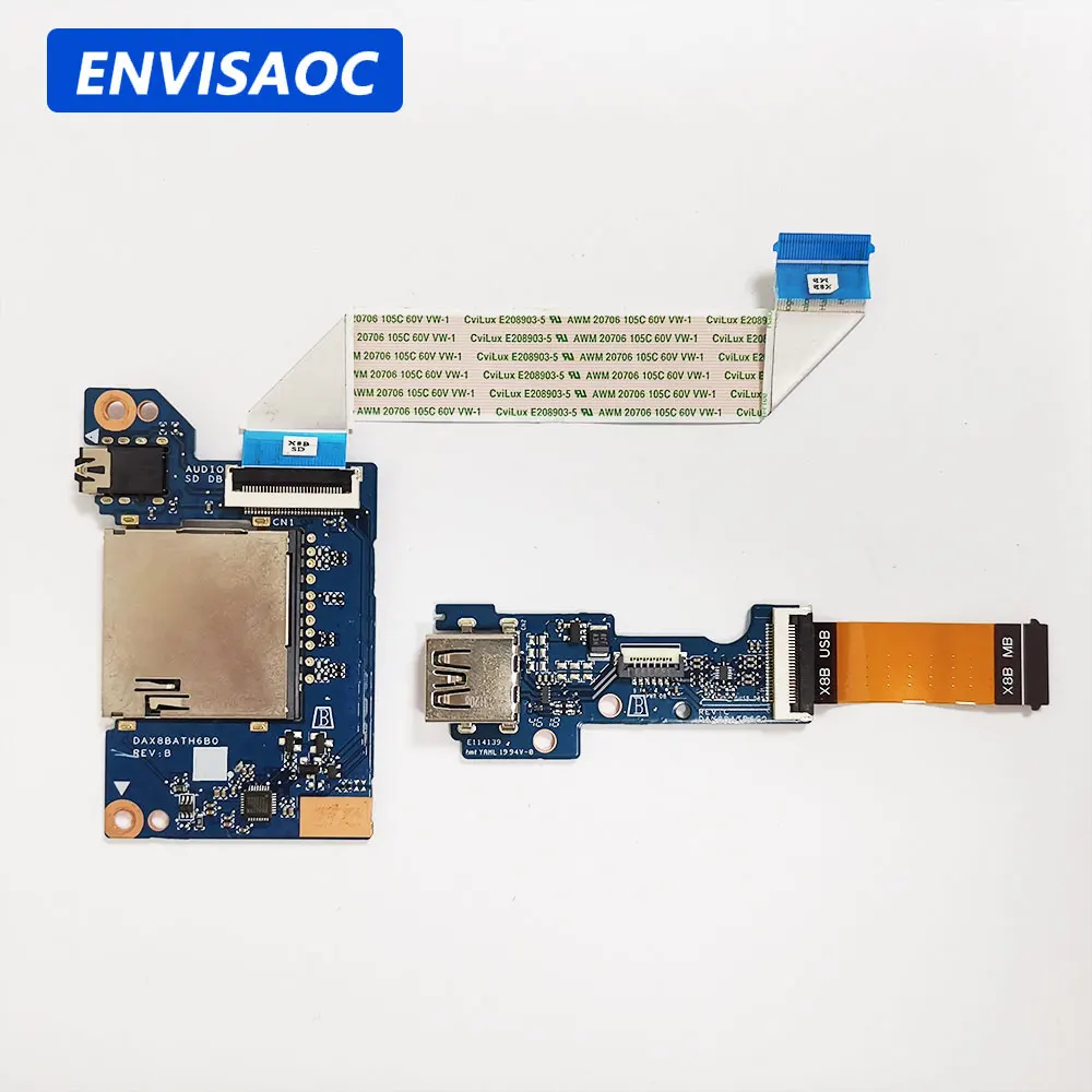 OEM For HP Probook 440 450 G5 430 G5 zhan66 Pro G1 HSN-Q04C Q08C Laptop USB Card Reade Audio Jack Port Switch Power Button Board