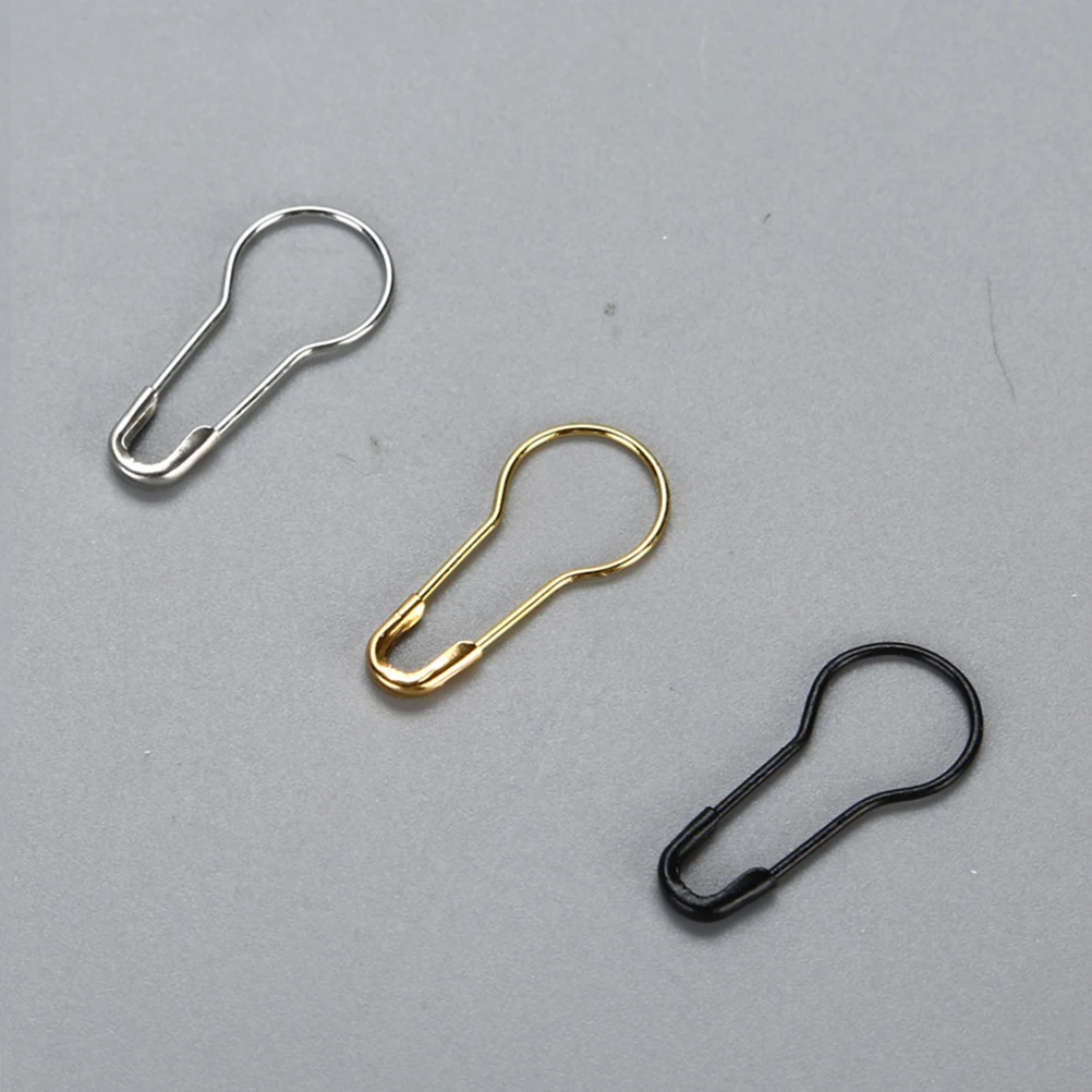 

1000Pcs Safety Pins for Clothes Durable Cucurbit Shape Easy Open Design for Sock Organizers Sewing Tailoring Crafts