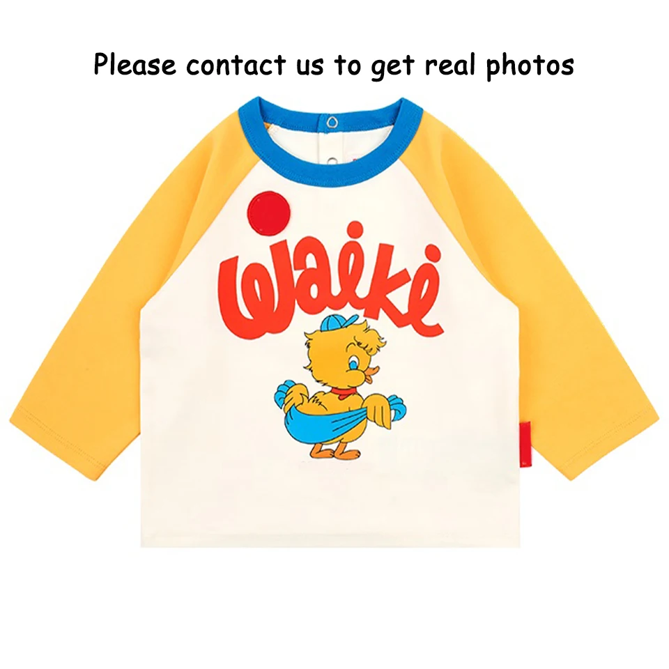 2025 New Children Clothes Set Korean BEBE Boys Cartoon Hoodies Shorts Suit Kid Long Sleeved Tee Girls Sweatshirt Bottoming shirt