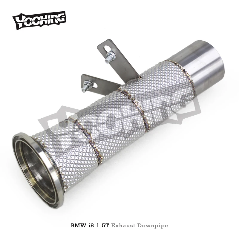 Yooking Stainless Steel Straight Exhaust Downpipe Car Exhaust System For BMW I8 1.5T 2014-2023